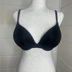 Victoria Secret 34D Black Bombshell T shirt Bra Adds 2 cups!